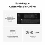 Keychron V5 Ultra (V5U-D4) QMK/VIA 8K Wireless Custom Mechanical Keyboard Banana Switch RGB 96% US - Image 7