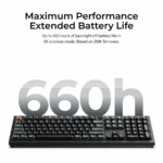 Keychron V6 Ultra (V6U-D3) QMK/VIA 8K Wireless Custom Mechanical Keyboard Brown Switch RGB 100% US - Image 3