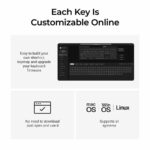 Keychron V6 Ultra (V6U-D3) QMK/VIA 8K Wireless Custom Mechanical Keyboard Brown Switch RGB 100% US - Image 7