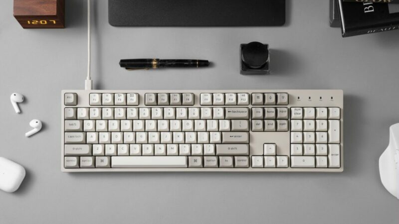 Keychron C2 Pro (C2PX-M3) QMK/VIA Mechanical Brown Switch -8K Polling Rate HotSwap 100% US Retro RGB - Image 2