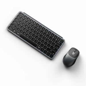 Keychron B1 Pro Combo (KCBD3-GR) Ultraslim Wireless Keyboard and Mouse 75% GR - Space Grey - Image 3