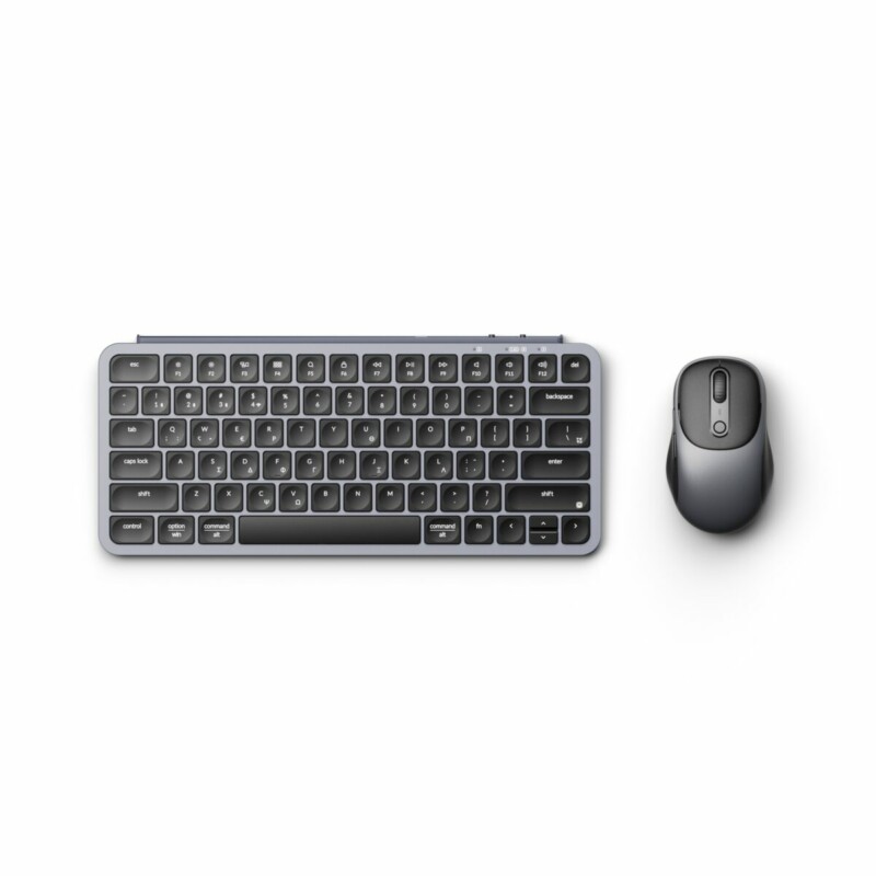 Keychron B1 Pro Combo (KCBD3-GR) Ultraslim Wireless Keyboard and Mouse 75% GR - Space Grey