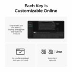 Keychron Q1 Ultra (Q1U-M1) ZMK RGB 8K Wireless Custom Mechanical Keyboard-Red Switch 75% US - Image 4