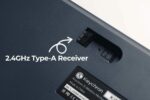 Keychron J5 (KJ5-H1Z) QMK Wireless Mechanical Keyboard Red Switch Hot-Swap RGB 100% US Dark Blue - Image 4