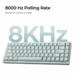 Keychron Q16 HE (Q16HW-L1) QMK Ceramic Custom Hall Effect  Keyboard RGB Lime Switch 65% US Green - Image 3