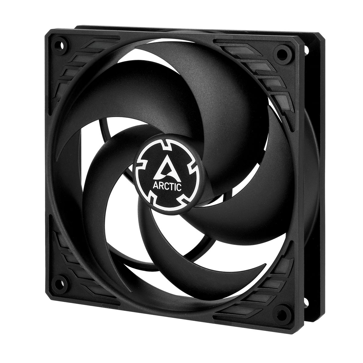 pcz-4895213701372 Arctic P12 (black/black) - Pressure-optimised 120 mm Fan - Image 1