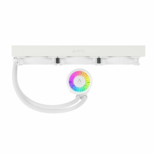 Arctic Liquid Freezer III 420mm A-RGB White AIO CPU Water Cooler 3x P14 PWM PST A-RGB fan - Image 3