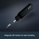 Arctic Ratchet Screwdriver Toolkit - Magnetic Bit Holder - 23 magnetic bits - adjustable function - Image 2