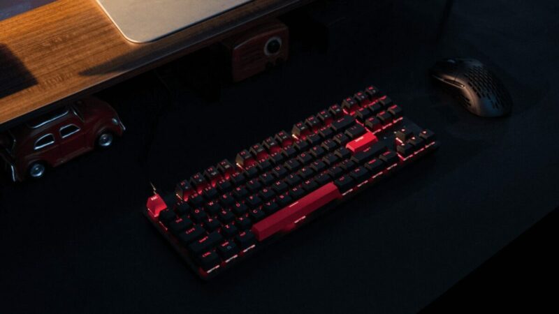 Lemokey X1 (X1-A3) QMK/VIA Wired TKL 80% Mechanical Keyboard - Brown Switch US Layout - Image 2