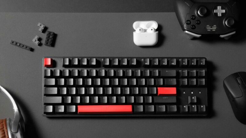 Lemokey X1 (X1-A3) QMK/VIA Wired TKL 80% Mechanical Keyboard - Brown Switch US Layout - Image 4