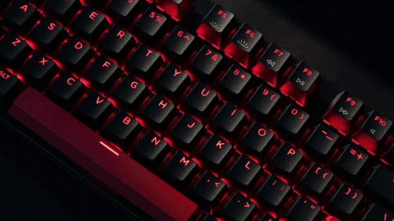 Lemokey X1 (X1-A3) QMK/VIA Wired TKL 80% Mechanical Keyboard - Brown Switch US Layout - Image 5