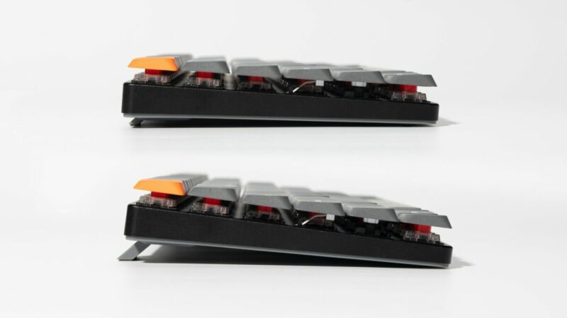 Keychron K1 Max (K1M-H1) ANSI 80% TKL Black Full Assembled Red Switch RGB Hot-Swap Wired Low Profile - Image 3