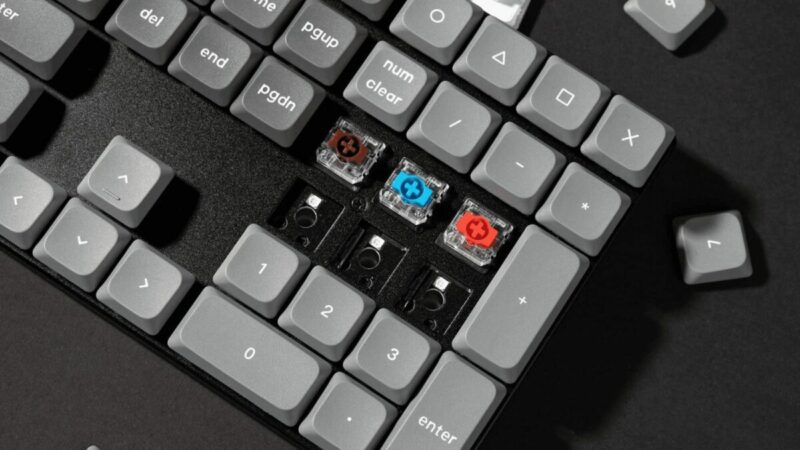Keychron K5 Max (K5M-H3) QMK/VIA Wireless Custom Mechanical Keyboard-Brown Switch Hot-Swap 100% US - Image 4