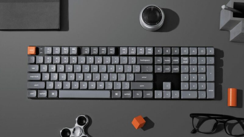 Keychron K5 Max (K5M-H3) QMK/VIA Wireless Custom Mechanical Keyboard-Brown Switch Hot-Swap 100% US - Image 6