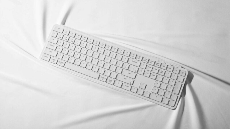 Keychron B6 Pro (B6P-K8) Ultraslim Wireless BT Keyboard ZMK Online customizen-Ivory White 100% US - Image 2