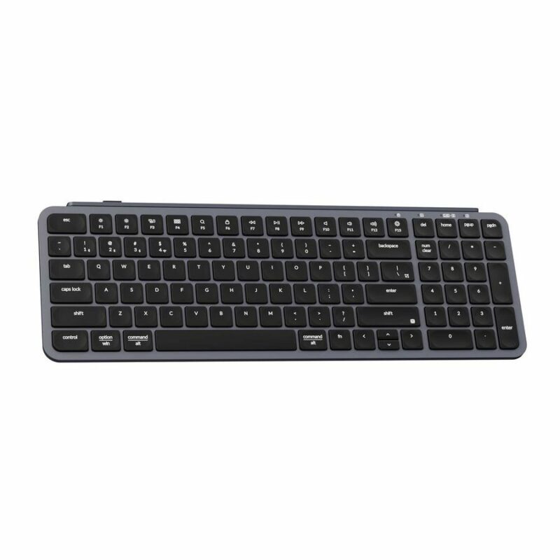 Keychron B2 Pro (B2P-K1) Ultraslim Mini Wireless BT Keyboard ZMK Online customize Space Grey 96% US - Image 2