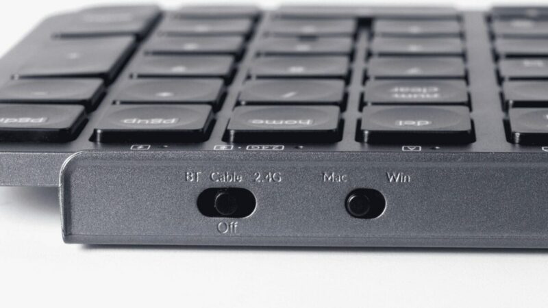 Keychron B2 Pro (B2P-K1) Ultraslim Mini Wireless BT Keyboard ZMK Online customize Space Grey 96% US - Image 4