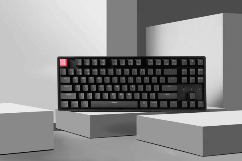 Keychron K8 V2 (K8X-H3) QMK Wireless Mechanical Keyboard Brown Switch HotSwap RGB 80% US Layout - Image 3