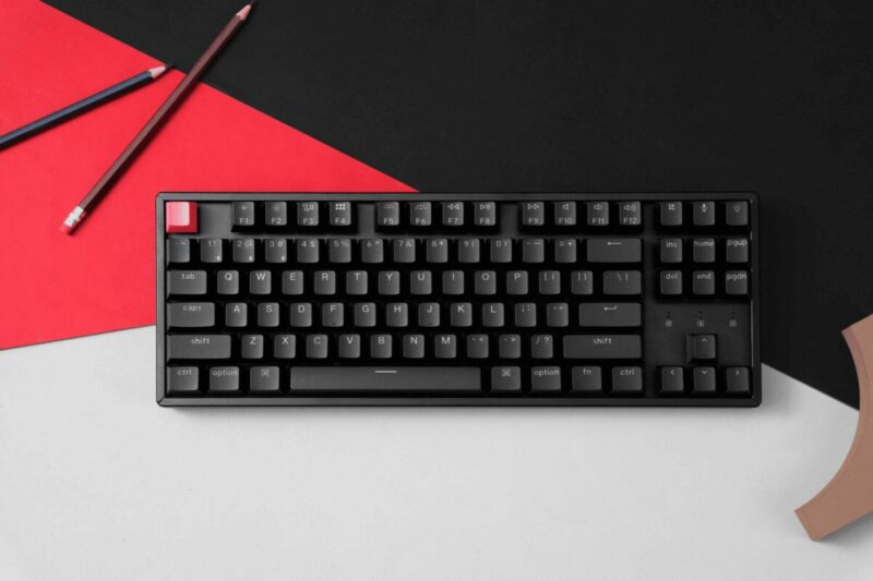 Keychron K8 V2 (K8X-J3) QMK Wireless Mechanical Keyboard Brown Switch HotSwap RGB 80% US Lay Alum - Image 5