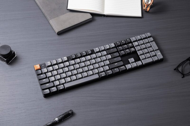 Keychron K5 V2 (K5X-B3) QMK Wireless Mechanical Keyboard Brown Switch RGB 100% US Layout - Image 6
