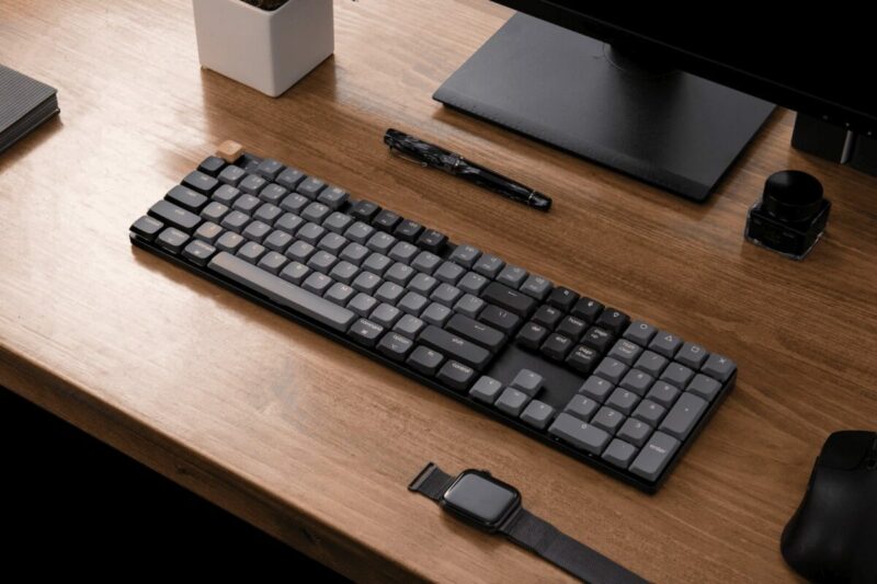 Keychron K5 V2 (K5X-B3) QMK Wireless Mechanical Keyboard Brown Switch RGB 100% US Layout - Image 8