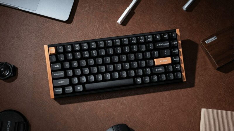 Keychron K2 HE (K2H-F1) Wireless Magnetic Hall Effect RGB Keyboard 75% US Lay. Special Wood Edition - Image 2