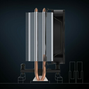 Arctic Freezer 8A CO – CPU Cooler AMD AM5, AM4, Direct touch dual 12cm Pressure Dual Ball Bearing - Image 5