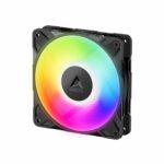 Arctic P12 Pro A-RGB Black 120mm 3000 RPM PWM case fan - Image 2