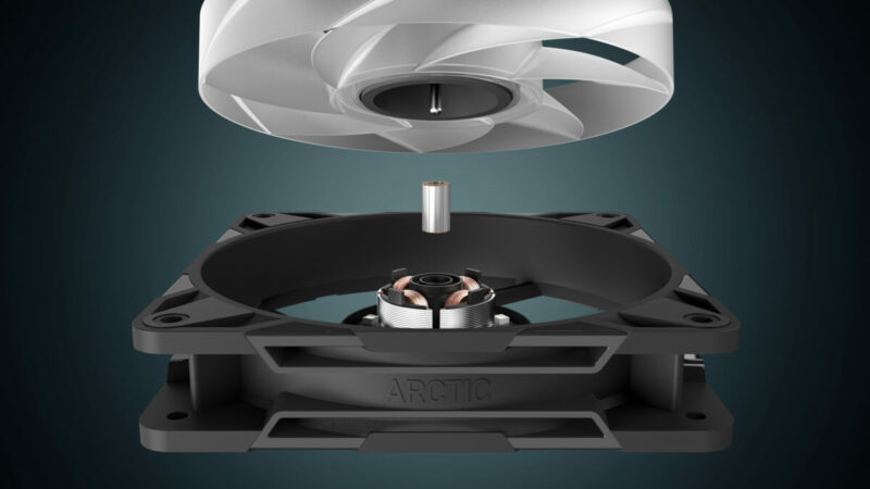 Arctic P12 Pro A-RGB Black 120mm 3000 RPM PWM case fan - Image 12