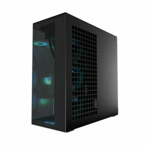 Arctic Xtender (Black) black window w/o GPU vertical mount - Mid Tower Case w. A-RGB Fans - Image 3