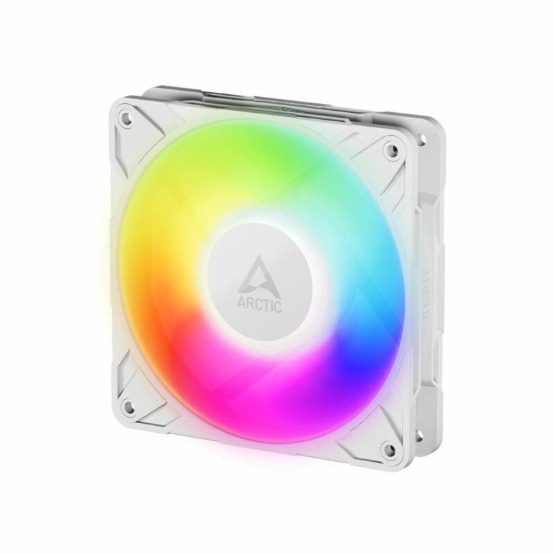 Arctic P14 Pro A-RGB (White) - PWM 140mm Case Fan - fluid dynamic bearing - max 2500 RPM - PWM regul - Image 2
