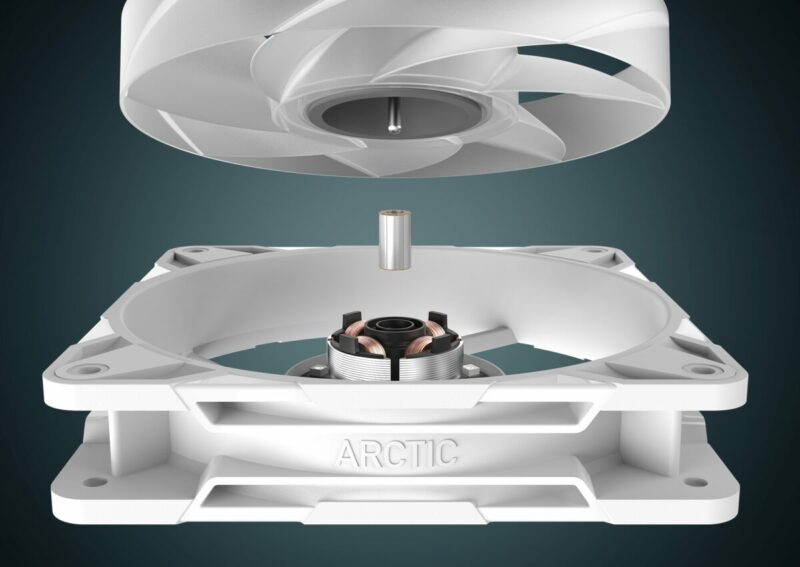 Arctic P14 Pro A-RGB (White) - PWM 140mm Case Fan - fluid dynamic bearing - max 2500 RPM - PWM regul - Image 4