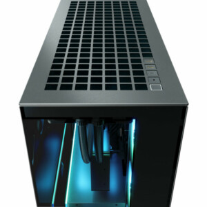 Arctic Xtender (Black) mirrow black window with GPU vertical mount - Mid Tower Case w. A-RGB Fans - Image 4
