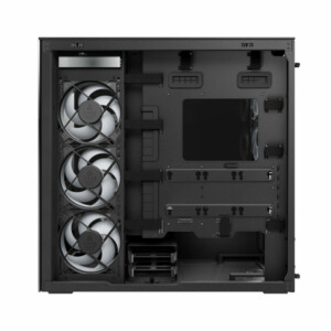 Arctic Xtender (Black) mirrow black window with GPU vertical mount - Mid Tower Case w. A-RGB Fans - Image 7