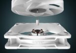 Arctic P12 Pro A-RGB (White)  - 3 Pack - PWM 120mm Case Fan Value Pack - max 3000 RPM - PWM regulate - Image 4