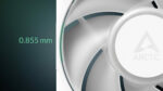 Arctic P12 Pro A-RGB (White)  - 3 Pack - PWM 120mm Case Fan Value Pack - max 3000 RPM - PWM regulate - Image 8