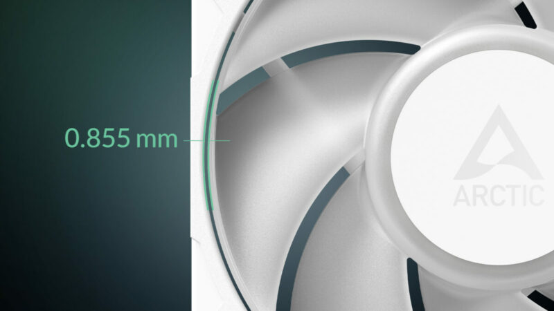 Arctic P12 Pro A-RGB (White)  - 3 Pack - PWM 120mm Case Fan Value Pack - max 3000 RPM - PWM regulate - Image 8