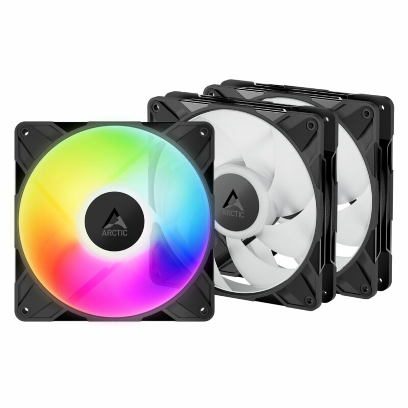 pcz-4895265000775 Arctic P14 Pro REVERSE A-RGB - 3 Pack 140mm 2650 RPM - PWM case fans - Image 1