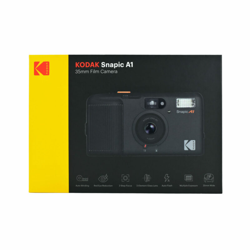 Kodak Snapic A1 35mm Film Camera Grey motorized - Image 3