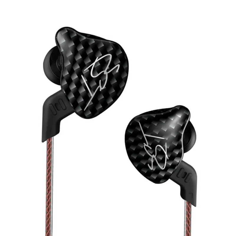 KZ ZST Black No Mic - IEM 3,5 In Ear Monitor Earphones, Dynamic Hybrid Dual Driver 1BA+1DD - Image 2