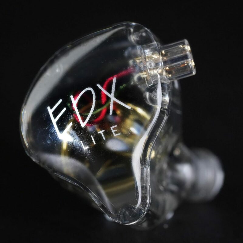 KZ EDX LITE Transparent Grey With MIC - IEM 3,5 In Ear Monitor Earphones, Super-Linear, HIFI bass, N - Image 6