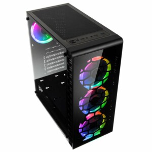 Kolink Observatory Lite RGB Midi-Tower - Tempered Glass - Black - Image 2