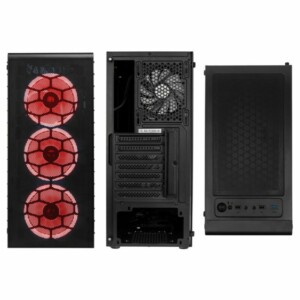 Kolink Observatory Lite Mesh RGB Mid-Tower - Tempered Glass - Black - Image 10