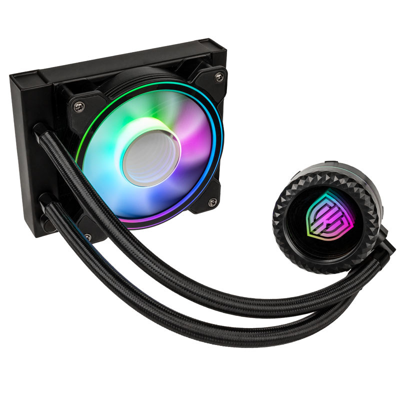 pcz-5999094005044 Kolink Umbra Void AIO 120mm Performance ARGB CPU Water Liquid Cooler - Image 1