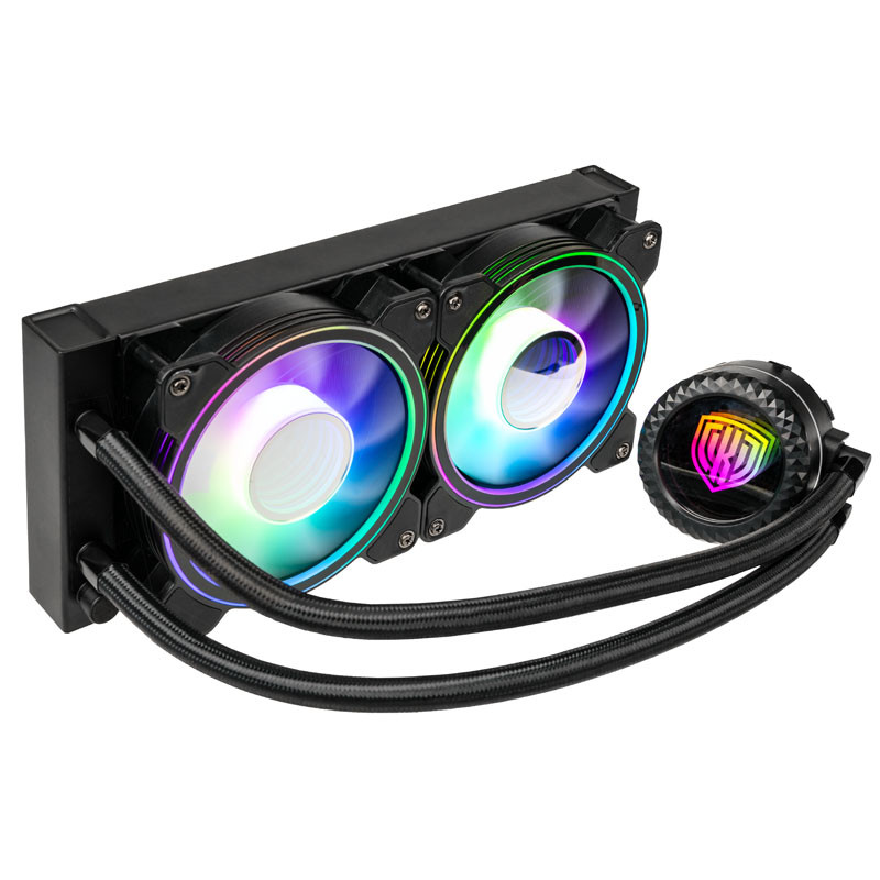 pcz-5999094005051 Kolink Umbra Void AIO 240mm Performance ARGB CPU Water Liquid Cooler - Image 1
