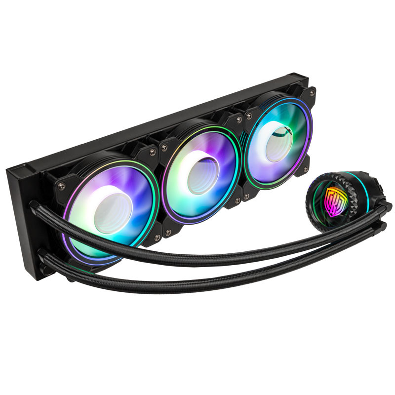 pcz-5999094005068 Kolink Umbra Void AIO 360mm Performance ARGB CPU Water Liquid Cooler - Image 1