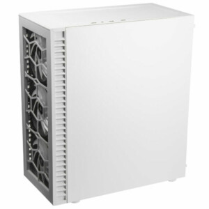 Kolink Observatory HF Glass ARGB Midi Tower Case - White (with 6 ARGB fans - 3x140mm & 3x120mm ) - Image 3