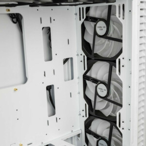 Kolink Observatory HF Glass ARGB Midi Tower Case - White (with 6 ARGB fans - 3x140mm & 3x120mm ) - Image 7