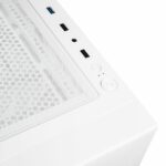 Kolink Observatory HF Mesh ARGB Midi Tower Case - White (with 6 ARGB fans - 3x140mm & 3x120mm ) - Image 9