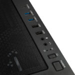 Kolink Unity Peak ARGB Midi Tower Showcase - Black ATX 400mm clearance with 4 ARGB Fans - Image 9